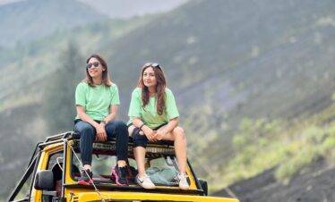 black sand mount batur