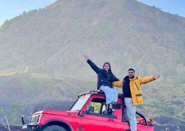 black lava Mt batur