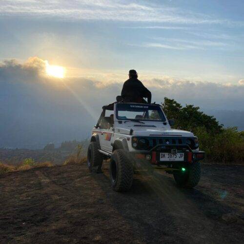 sunset point view mount batur with jeep tour