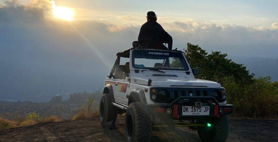 sunset point view mount batur with jeep tour