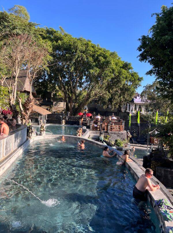 batur natural hot spring